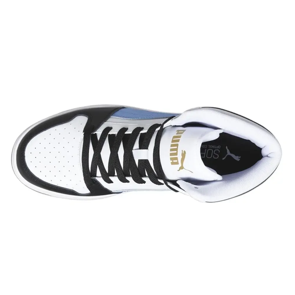 PUMA REBOUND LAYUP DUAL PUMA BLACK/TEAM LIGHT BLUE/PUMA TEAM GOLD 13 D (M)
